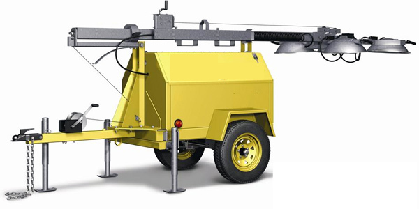 Мобильная мачта освещения – решение для любых условий Мобильная мачта освещения – решение для любых условий